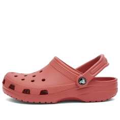Туфли броги Crocs Classic Clog, цвет Strawberry Wine