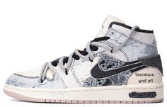 Jordan Air Jordan 1 винтажные баскетбольные кроссовки мужские, Light Gray