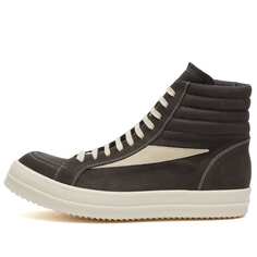 Кроссовки Rick Owens High Vintage Sneaks, цвет Dark Dust & Milk