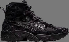 Кроссовки gel nandi high black Asics, черный