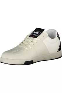 Гладкие кроссовки Carrera с яркими мужскими акцентами, белый