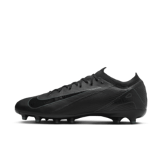 Бутсы Nike Mercurial Vapor 16 Pro AG-Pro Low-Top Soccer Cleats, цвет Black/Deep Jungle/Black