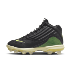 Бутсы Nike Griffey 2 MCS, цвет Black/Volt