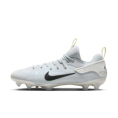 Бутсы Nike Huarache 9 Elite Low LAX SE Lacrosse Cleats, цвет Football Grey/White/Luminous Green/Black