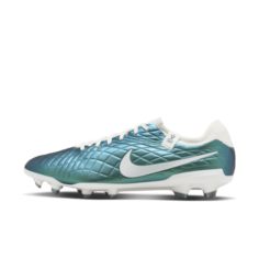 Бутсы Nike Tiempo Emerald Legend 10 Pro FG Low-Top Soccer Cleats, цвет Dark Atomic Teal/Sail