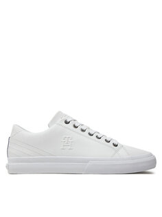 Кроссовки Tommy Hilfiger Th Hi Vulc Street Low Lth, белый