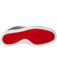 Christian Louboutin Rantulow Кожаные кроссовки, серый