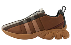 Кроссовки мужские Burberry Low-Top, темно-коричневый