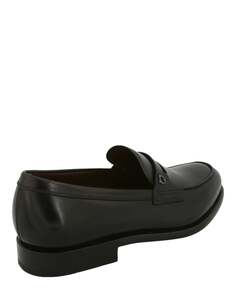 Кожаные лоферы Theodore Salvatore Ferragamo, черный