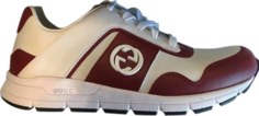 Кроссовки Gucci GG Low Red White, красный