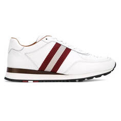 Мужские кроссовки Bally Aston 6205287 белые кожаные, мультиколор