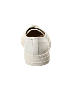 Кожаные кроссовки Common Projects с четырьмя отверстиями, белый