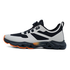 Кроссовки ENRICO COVERI Lifestyle Shoes Men Low-top Orange, белый/черный