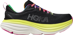 Кроссовки Bondi 8 Black Rainbow, черный Hoka