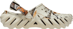 Кроссовки Realtree x Echo Clog Edge Camo - Bone, кремовый Crocs