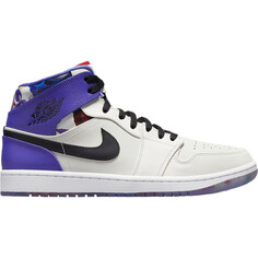 Кроссовки Nike Air Jordan 1 Mid SE, белый