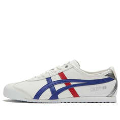Кроссовки Onitsuka Tiger MEXICO 66 Shoes White Blue Red, белый