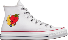 Кроссовки Sky High Farm Workwear x Chuck 70 High Strawberry Moon - White, белый Converse