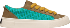 Кроссовки Dior B33 Dior Oblique - Turquoise Brown, коричневый