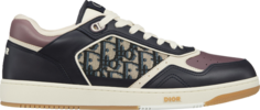 Кроссовки Dior B27 Low Dior Oblique - Deep Blue Plum, синий