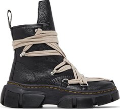Кроссовки Dr. Martens x Rick Owens 1460 DMXL Megalace Boot Black, черный