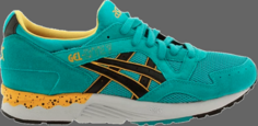 Кроссовки gel lyte 5 tropical green Asics, зеленый
