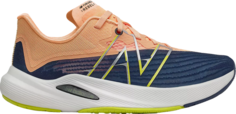 Кроссовки New Balance Wmns FuelCell Rebel v2 Night Tide Light Mango, оранжевый