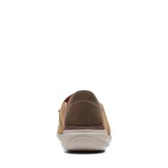 Мужские лоферы Gorwin Step в цвете темного песка Clarks