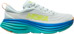 Кроссовки Bondi 8 Ice Flow Bit Of Blue, синий Hoka