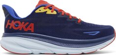 Кроссовки Clifton 9 Bellwether Blue, синий Hoka