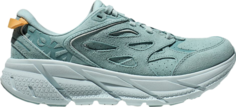 Кроссовки Clifton L Suede Blue Ice Flow, синий Hoka