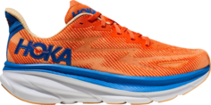 Кроссовки Clifton 9 Vibrant Orange Impala, оранжевый Hoka