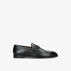 Кожаные пенни-лоферы Florio Salvatore Ferragamo, черный