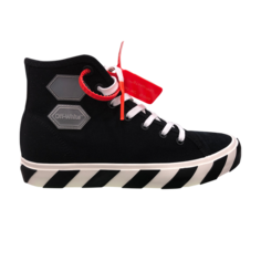 Кроссовки Off-White Vulc Hi Top Black, черный