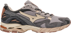 Кроссовки Wave Rider 10 Grey Pumpkin Spice, серый Mizuno