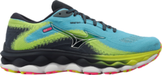 Кроссовки Wave Sky 7 Jet Blue Bolt 2 Neon, синий Mizuno