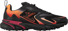 Кроссовки Louis Vuitton Runner Tatic Black Multi-Color, черный