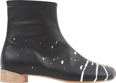 Кроссовки MM6 Maison Margiela Anatomic Ankle Boot Black Bright White, черный