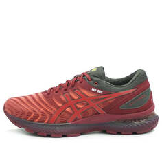 Кроссовки gel nimbus 22 series low tops shoe красные Asics, красный