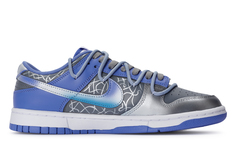 Мужские кроссовки для скейтбординга Nike Dunk, Blue-gray silver