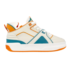Кроссовки Just Don Tennis Courtside Mid White Orange, белый