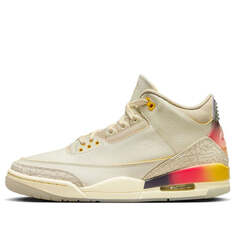 Кроссовки 3 ретро sp xj balvin Air Jordan, бежевый