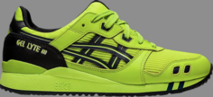Кроссовки gel lyte 3 lime zest Asics, зеленый