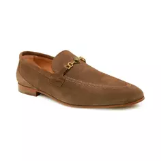 Лоферы Wings-серо-коричневые Kurt Geiger, коричневый