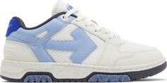Кроссовки Off-White Out of Office Slim White Light Blue, белый