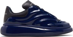 Кроссовки Alexander McQueen Oversized Sneaker Lux Gloss - Navy, синий