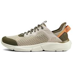 Кроссовки Skechers Lifestyle Shoes Men Mid-top Grey/green, зеленый