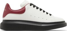 Кроссовки Alexander McQueen Oversized Sneaker New Ivory Garnet, белый