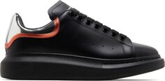 Кроссовки Alexander McQueen Oversized Sneaker Black Silver Welsh Red, черный