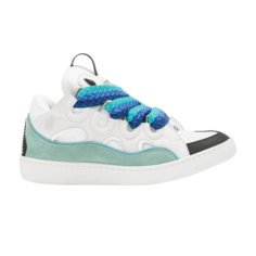 Кроссовки Lanvin Curb Sneaker White Green, белый